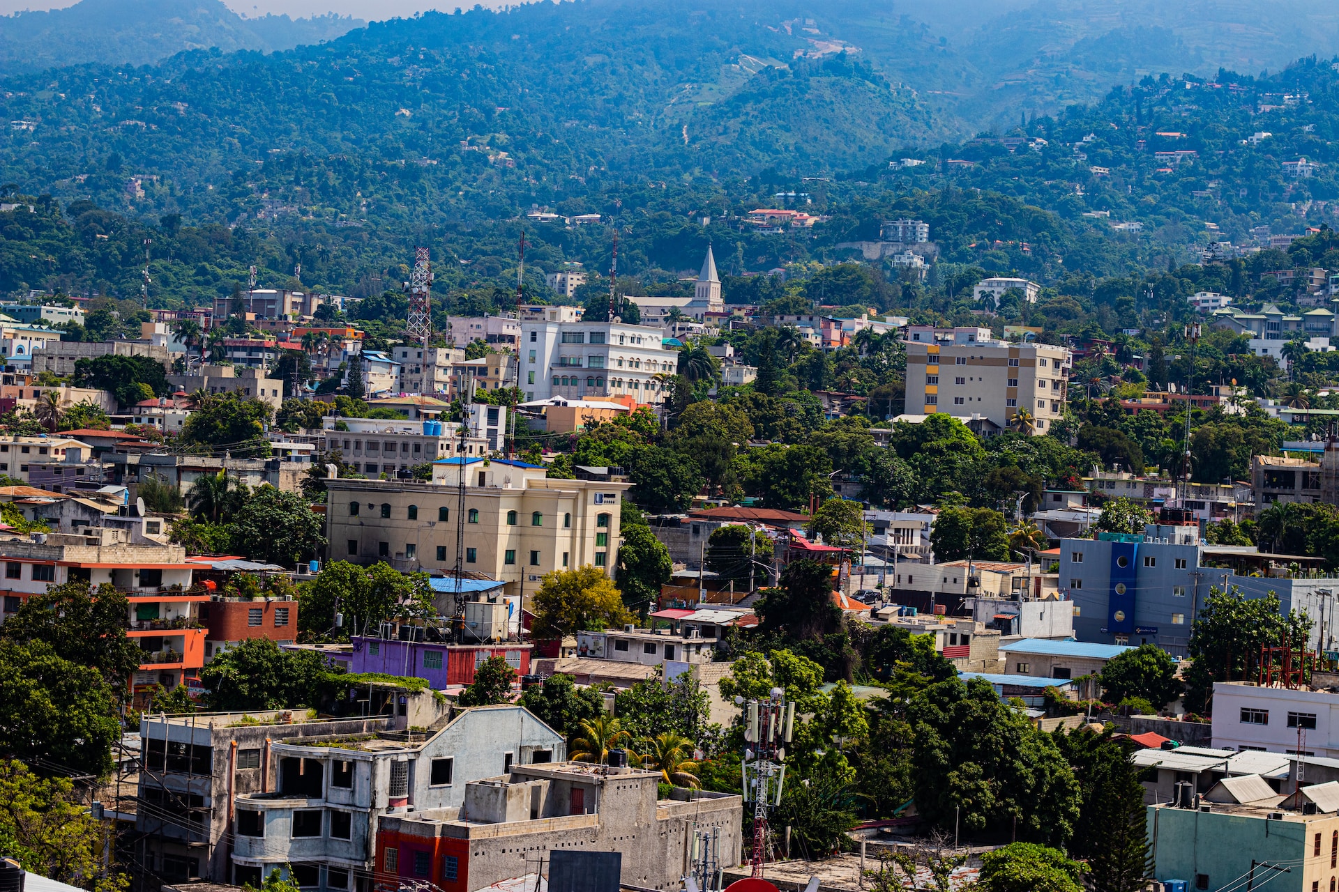 Un paysage Haïtien