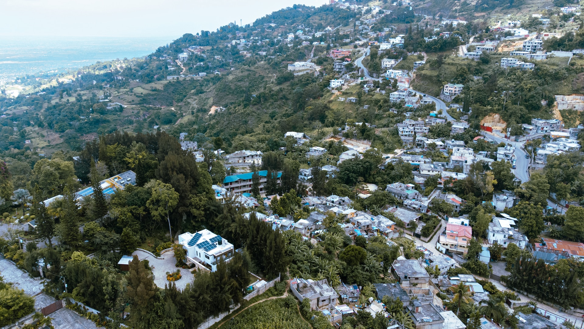 Un paysage Haïtien